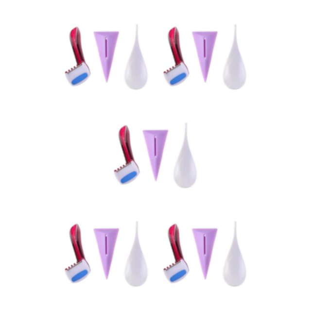 Maytalsory Outil de Rasage pour Peau Pubienne et Cheveux Triangle 5Ensemble