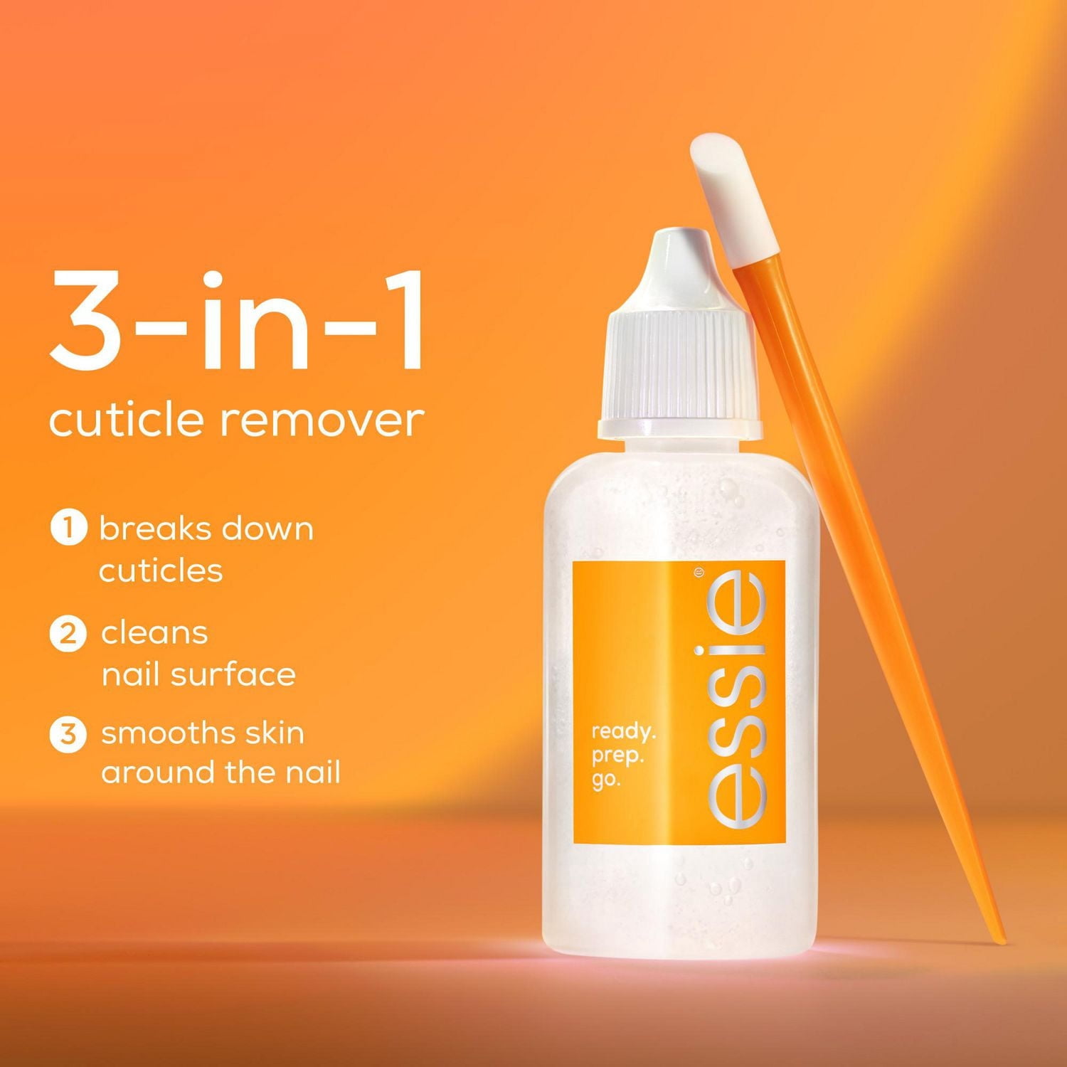 Dissolvant pour cuticules ready. prep. go. de essie