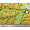 thumbnail image 3 of Soimoi Cotton Voile Fabric Aztec Geometric Print Fabric by The Yard 56 Inch Wide, 3 of 3