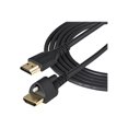 thumbnail image 2 of StarTech.com 1m (3ft) HDMI Cable with Locking Screw, 4K 60Hz HDR 10, High Speed HDMI 2.0 Monitor Cable with Locking Screw Connector for Secure Connection, HDMI Cable with Ethernet, M/M - Adjustable M3.0 Screw (HDMM1MLS) - Premium High Speed - HDMI cable with Ethernet - HDMI male to HDMI male locking - 3.3 ft - black - 4K60Hz (3840 x 2160) support, 2 of 4