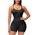 thumbnail image 2 of TIMIFIS Tummy Control Shapewear for Women Seamless Bodysuit Open Bust Mid Thigh Body Shaper Shorts - Summer, 2 of 8