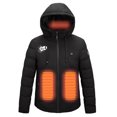 thumbnail image 2 of Penkiiy Heated Jackets for Women Men USB Intelligent Constant Temperature Heated Windproof Plus Size Men And Women Winter 4 Heated Jacket Coat L Black, 2 of 9