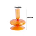 thumbnail image 2 of Glass Vase Creative Boho Style Flower Vase For Wedding Dinner Party Living Room Office Decor, 2 of 14