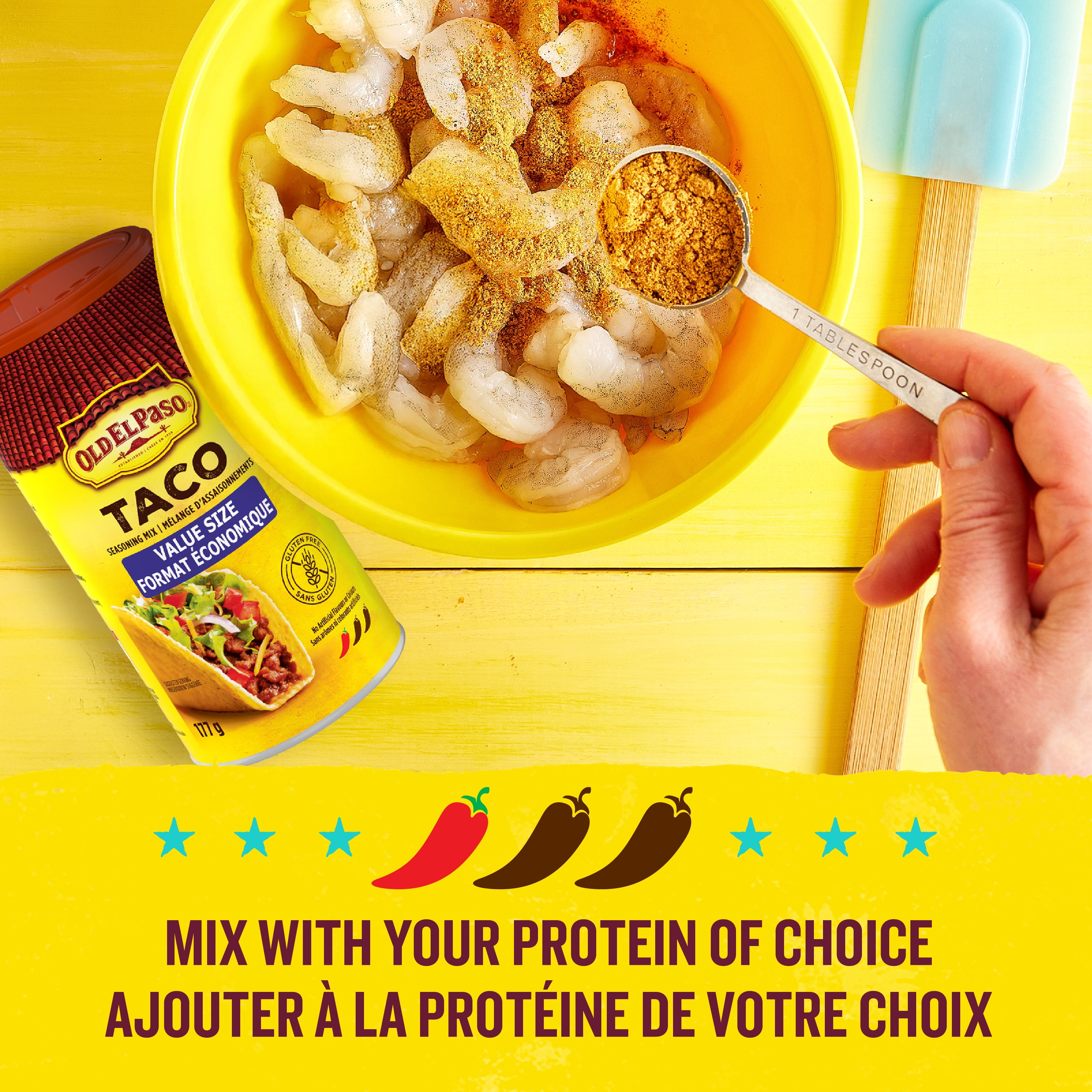 Old El Paso Taco Mélange d'assaisonnements Original Format économique
