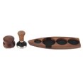 thumbnail image 2 of Coffee Distributor Stand, 3pcs Coffee Tamper Holder Polished Stainless Steel Compact Stable  For Coffee Bar For 51/53mm Base 51mm Tamper 51mm Distributor, 2 of 8