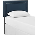 thumbnail image 3 of Jessamine Twin Upholstered Fabric Headboard - Azure, 3 of 4