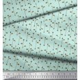 thumbnail image 3 of Soimoi Polyester Crepe Fabric Arrow & Fish Ocean Printed Fabric 1 Yard 42 Inch Wide, 3 of 3
