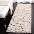 thumbnail image 1 of SAFAVIEH Florida Douglas Floral Vines Shag Area Rug, 1 of 6