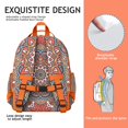 thumbnail image 3 of Sac à Dos Étudiant Spirituel Coloré Zen avec Bretelles Réglables, Boucle de Poitrine, Léger et Durable, 3 of 5
