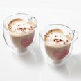 thumbnail image 3 of Double Double Coeur Amour Tasse à Café 250 ml Ensemble de 2, 3 of 3