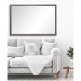 thumbnail image 2 of BrandtWorks Miroir Mural Moderne Mat Charbon 29,5 x 52,5 Po BM071L3, 2 of 3