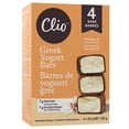 thumbnail image 2 of Barres Clio au yogourt grec à la vanille en enrobage chocolaté, 45 g, 4 ct, 2 of 8