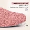 thumbnail image 3 of HomeTop Pantoufles Mocassins pour Femmes en Fourrure Bouclée Duveteuse à Mousse Mémoire avec Doublure en Molleton Polaire, 3 of 6