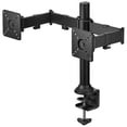 thumbnail image 2 of Insignia Dual Arm Full Motion Hydraulic Monitor Mount, Adjustable Desk Stand, Black (NS-PDMM19-C), 2 of 5