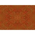 thumbnail image 1 of Ahgly Tapis Rectangulaire Lavable en Machine Rouge Tomate, 5 Pieds x 8 Pieds, 1 of 7