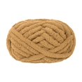 thumbnail image 1 of Tnarru Chunky Wool Yarn Jumbo Yarn Washable Hand Knitting DIY Weight Yarn Bulky Yarn for Tapestry Bed Fence Throw Rug Making Light Brown, 1 of 8
