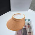 thumbnail image 3 of YAOBAMM Sun Protection Hat Unisex Hat Adjustable Elastic Band Empty Top Wide Long Brim UV Protection Breathable, 3 of 7
