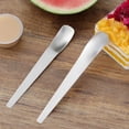 thumbnail image 1 of Yhmxh Home and Kitchen,Kitchen Gadgets Ice Cream Spoon Stainless Steel Spoon High End Home Dessert Spoon Flat Topped Long Handled Cake Spoon Mixing Spoon Ice Cream Spoon Stainless Steel Pastry Spoon, 1 of 6