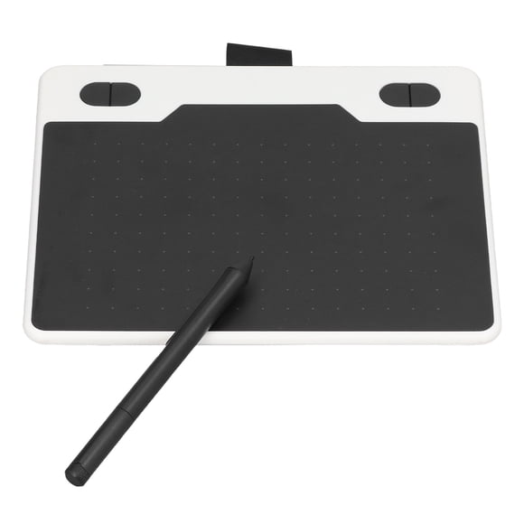 Graphics Drawing Tablet, 4 Customizable Keys 8192 Levels Stylus Animation Tablet 155x100mm For Drawing White,Blue,