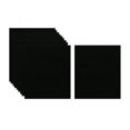 thumbnail image 1 of veasfak 10 Pieces Fabric Velvet Sheet Adhesive Craft Making Drawer Black, 1 of 9