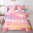 thumbnail image 1 of YST Tropical Beach Comforter Set, Marine Themed, 7-Piece, Twin Size, 1 of 6