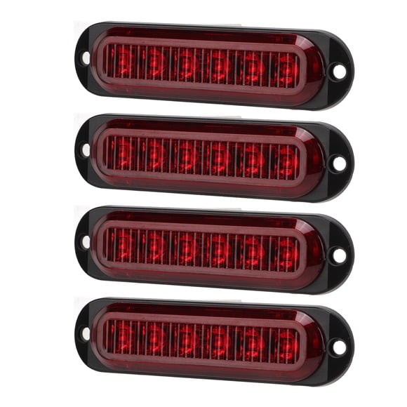 Car Strobe Light, Truck Side Lights Beautiful Practical Wide Application IP65 Waterproof High Brightness For Trailers For Trucks For Cars Red,Yellow,White