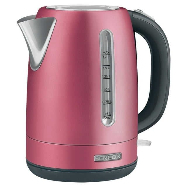 Sencor SWK-1774RD 1.7L Stainless Steel Electric Kettle (Red)