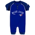 thumbnail image 1 of Newborn Toronto Blue Jays Game Time Romper - Size 0-3 Months, 1 of 2