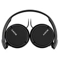 thumbnail image 2 of Sony MDR-ZX110AP Écouteurs Filaires Extra Bass avec Micro, Casque pour Téléphone Intelligent pour iPhone et Android avec Télécommande Intégrée et Microphone, Aimants en Néodyme et Haut-Parleurs de 30 mm, Noir (Remis à Neuf), 2 of 3
