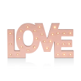 thumbnail image 2 of Bouclair Pink Love Letter Sign with LED Lights, 2 of 8