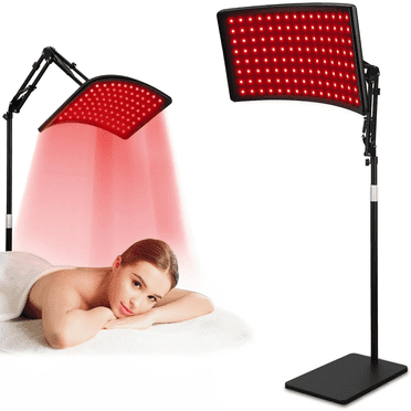 Floor-Standing Red Light Panel, Large Infrared Device for Full Body Wellness Support