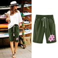 thumbnail image 4 of Birdeem Ensemble Haut et Short pour Femmes Shorts à Taille Élastique avec Cordon de Serrage, 4 of 12