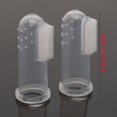 thumbnail image 3 of TopLLC Set Of Dog Toothbrush Kit With Box Pet Finger Toothbrush For Dogs And Cats Transparent Dog Teeth Cleaning Kit Soft Silicone Finger Brushing For Brush on Clearance, 3 of 9