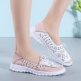 thumbnail image 1 of LSLJS Chaussures de Sport Plates d'Extérieur pour Femmes à Nœud Ajouré, Chaussures à Bout Rond, Espadrilles Respirantes, Espadrilles pour Femmes, 1 of 7