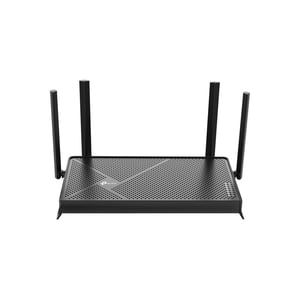 Refurbished TP-Link Archer BE230 Dual-Band Wi-Fi 7 Router, 3.6 Gbps, 2.0 GHz Quad-Core Processor, 22.5G + 31G Ports, USB 3.0, 4 Antennas, Black