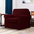 thumbnail image 2 of CHUN YI Stretch Checks Spandex Sofa Cover Separate Backrests Cushions Cover Slipcover, 2 of 5
