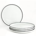 thumbnail image 1 of BIA S/4 Silhouette Dinner Plates, White Porcelain, 1 of 3