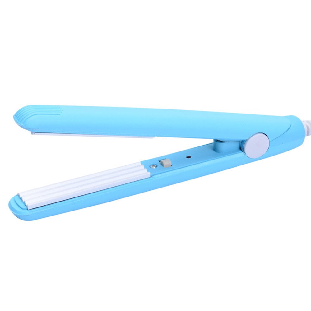 PENGXIANG Hair Corn Perm Stick Mini Hair Curler Curly Hair Wand Curling Iron (Pink)