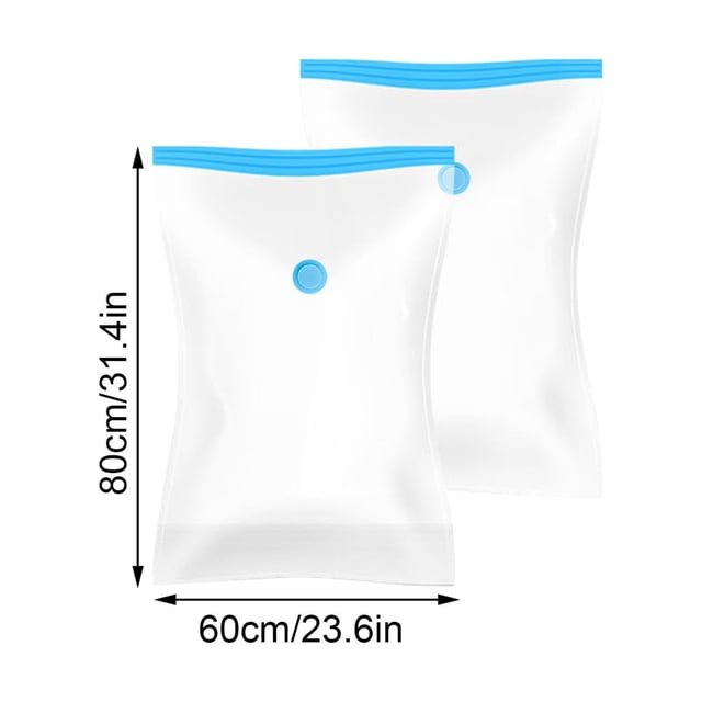 EGNMCR Organisateurs et Rangement de Garde-Robe, Malles de Rangement et Sac 1 Pce Sac de Rangement sous Vide Gain de Place Compressé Voyage Réutilisable Grand-Économiseur Économie de Rangement