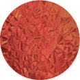 thumbnail image 1 of Ahgly Company Machine Washable Indoor Round Transitional Orange Red Orange Area Rugs, 4' Round, 1 of 7