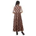 thumbnail image 4 of Moomaya Robes à Étages en Rayonne pour Femmes Imprimées Col Classique Robe-Chemise Femmes, 4 of 4