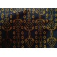 thumbnail image 4 of oneOone Cotton Silk Fabric Stripe & Swirl Ikat Printed Craft Fabric BTY 42 Inch Wide, 4 of 4