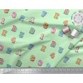 thumbnail image 3 of Soimoi Cotton Duck Fabric Numbers & Alphabets Text Print Sewing Fabric Yard 42 Inch Wide, 3 of 4