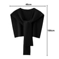 thumbnail image 3 of Women's Shawl Wrap Poncho Cape Open Front Cardigan Scarf Pashmina Shawls For Fall Winter, 3 of 6
