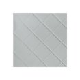 thumbnail image 1 of Fasade Quilted Argent Silver Wall Panel Sample 12" x 12" Easy to cut and install, 1 of 1