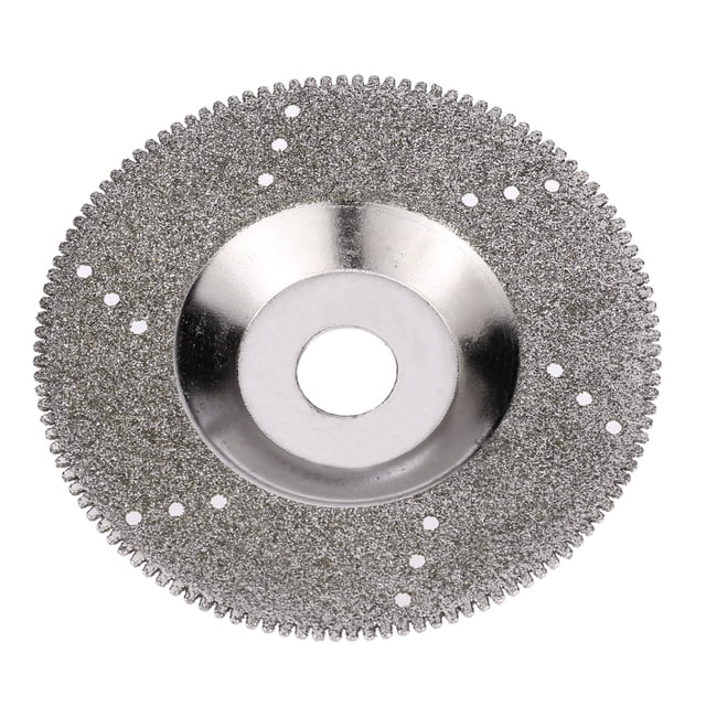 Amdohai Disque de Scie à Meuler et Polir de 100 mm, 4 Po, Enduit de Diamants, Foret de Meulage/meulage, Diamètre Intérieur 16 mm, Gravillon à Roue Rotative pour Meuleuse d'Angle