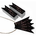 thumbnail image 3 of Inkdotpot Pack Of 100 Made With Love Text Favor Paper Tags Craft Real Rose Gold Foil Hang Tags, 3 of 6