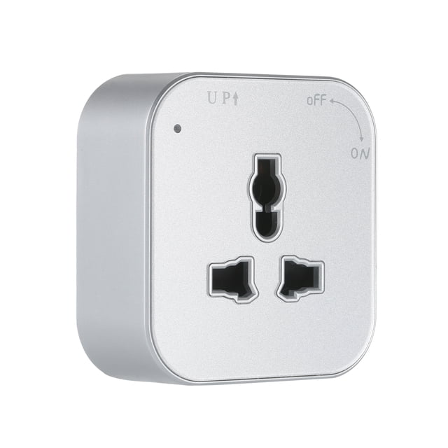Amdohai Universal 3-Pin Track Sockets Power Track Socket Outlet Versatile Electric Mobile Track Socket Power Track Adapter