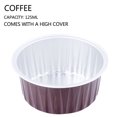 thumbnail image 2 of Pompotops Coupes à Cupcakes en Feuille Coupes à Cupcakes Rondes avec Couvercle, Mini Coupes à Cupcakes Coupes de Cuisson de Cuisine 100 Pcs Liquidation, 2 of 2