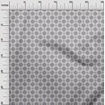 thumbnail image 3 of oneOone Rayon Light Gray Fabric Asian Ornamental Tile Craft Projects Decor Fabric Printed By The Yard 56 Inch Wide, 3 of 4